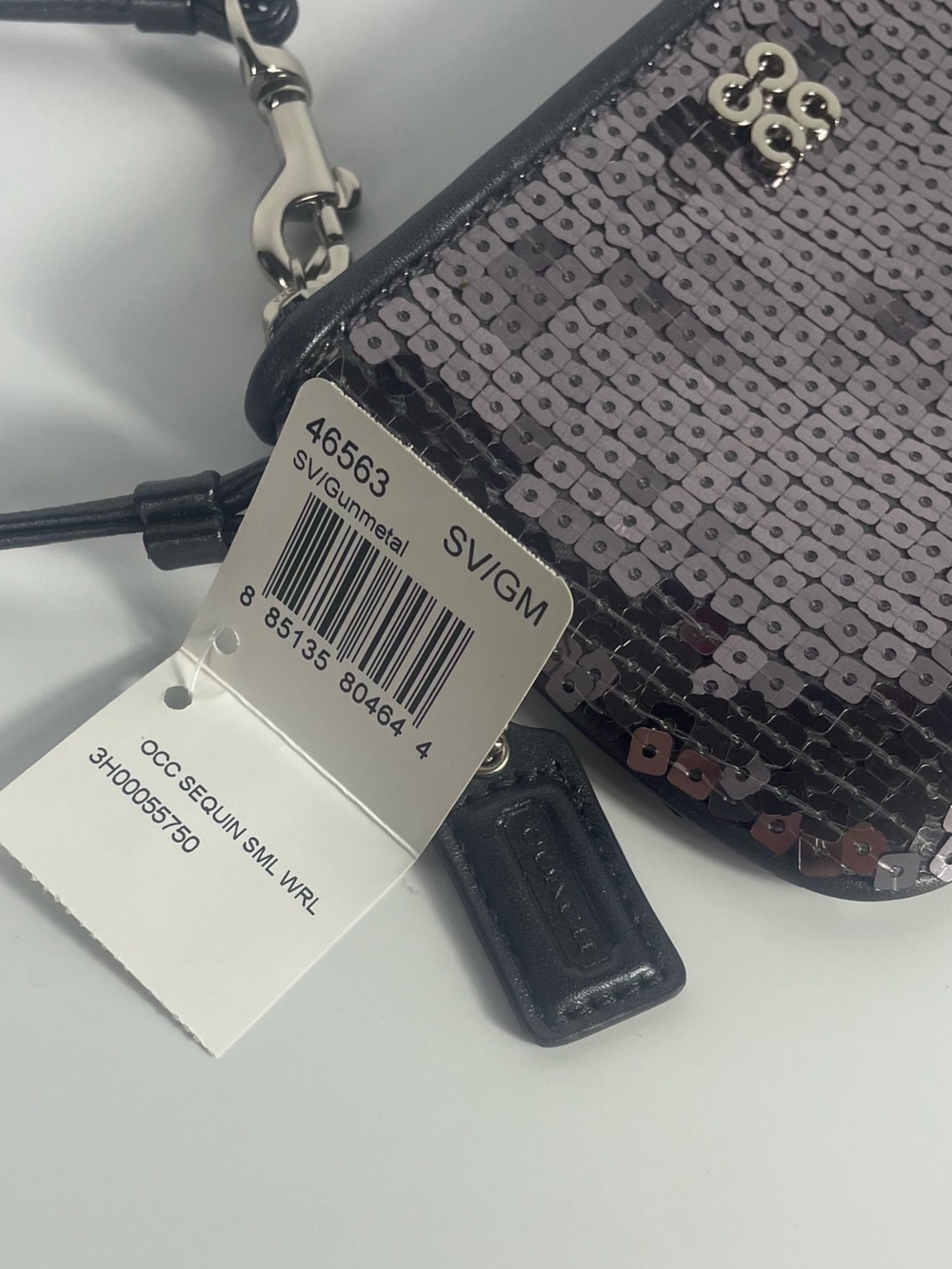 Coach Special Edition Sequin Sml Wristlet NWT - Picture 10 of 10